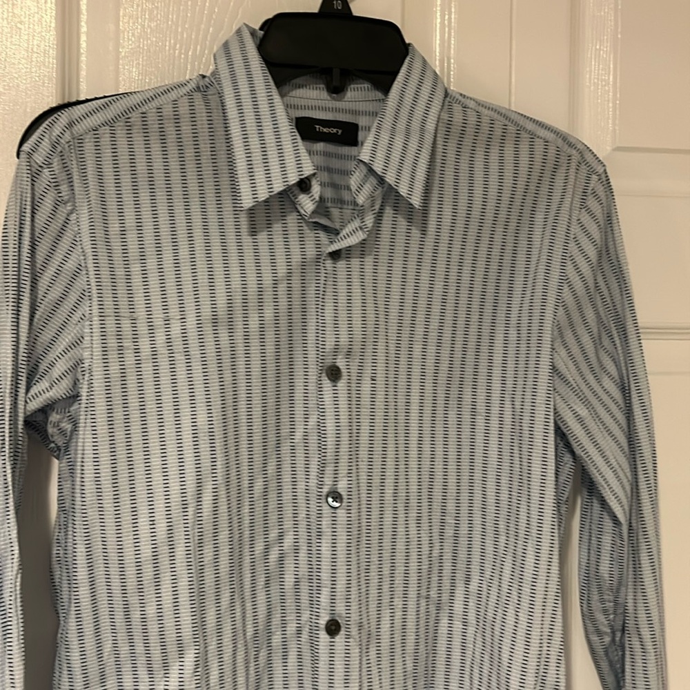 Men’s long sleeve theory dress shirt